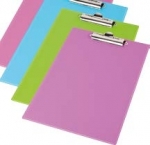 Deska z klipsem Panta Plast, A4, pastelowy rowy