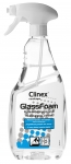 Clinex Glass Foam, Pianka do mycia szyb, luster i innych powierzchni gadkich, 650 ml