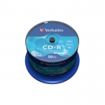 Verbatim CD-R 52x 700MB 50p cake box Extra Protection