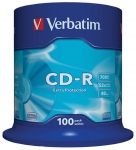 Pyta CD-R VERBATIM CAKE (100) Extra Protection 700MB x52 43411