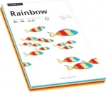 Papiery kolorowe Rainbow Mix, mix intensywny, format A4 / 80g