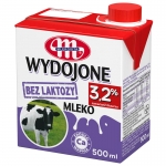 Mlekovita Mleko bez laktozy 0,5L 3,2% zgrzewka 12szt. 