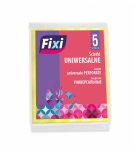 cierki uniwersalne FIXI, 5 szt., mix kolorw
