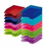 Pka na dokumenty Basic DURABLE, 253 x 63 x 337 mm, filoetowy-przeroczysty