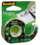 Scotch Magic Taśma samoprzylepna, matowa, Taśma na podajniku, 19 mm x 7,6 m