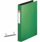 Segregator A4 ringowy Esselte, 2 ringi, zielony