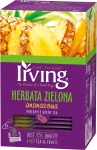 Herbaty zielone Irving, Pineapple Green, 20 kopertek