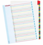 Przekadki kartonowe Mylar Maxi do wielokrotnego opisywania Esselte, 1 - 31