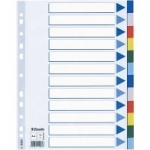 Przekładki plastikowe kolorowe Esselte, A4 - 20 kart