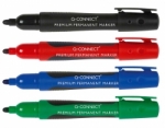Marker permanentny Premium Q-CONNECT, czarny