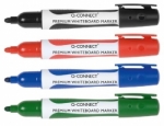 Marker suchościeralny Premium Q-CONNECT, komplet 4 kolory