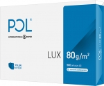 Papier POLlux INTERNATIONAL PAPER, A3 / 80 g/m2 / białość CIE 161, typy drukarek: laserowe / atramaentowe