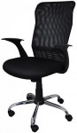 Fotel biurowy RHODOS OFFICE products, czarny