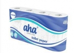 Papier toaletowy Aha economy / Aha Jumbo, biay, 8 rolek AHA Economy