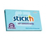 Notesy samoprzylepne 360 stopni stick´n, niebieski - 127 x 76 mm