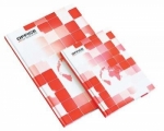 Brulion OFFICE PRODUCTS, A4 / 70 gramatura (gsm), 96 / kratka