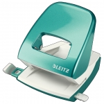 Dziurkacz duy Leitz 5008, metaliczny turkusowy
