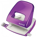 Dziurkacz duy Leitz 5008, metaliczny fioletowy