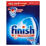 Finish All in 1 Tabletki do mycia naczy w zmywarkach 50szt.