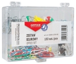 Zestaw biurowy OFFICE PRODUCTS, pinezki, klipy, spinacze