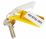 Zawieszki do kluczy - Key Clip DURABLE, czarny