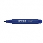 Marker permanentny OFFICE PRODUCTS, okrgy, 1-3mm (linia), niebieski