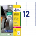 Etykiety polietylenowe ultra resistant Avery Zweckform, A4, 10 ark./op., 99,1 x 42,3mm, biae