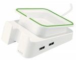 Podstawka Leitz Complete do adowania telefonw i tabletw, biay