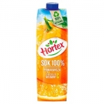Sok owocowy Hortex, pomarańczowy, 1,0 l