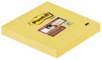 Kolorowe karteczki samoprzylepne Post-it Super Sticky, Karteczki żółte, 76 x 76 mm