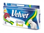 Papier toaletowy Velvet XXL, biay, 8 rolek