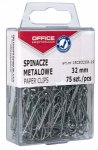 Spinacze metalowe OFFICE PRODUCTS, gadkie, 32