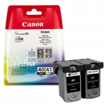 Zestaw dwch tuszy Canon PG-40/CL-41 do iP1600/2600 | CMY + K