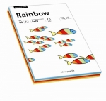 Papiery kolorowe Rainbow Mix, mix pasteli, format A4 / 80g