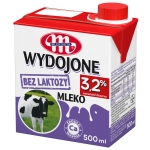 Mlekovita Mleko bez laktozy 0,5L 3,2% zgrzewka 12szt. 