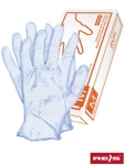 Rękawice winylowe M (100szt.) niebieskie