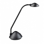 Lampka LED na biurko MAULarc, 20W, czarna