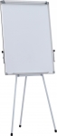 Flipchart na trjnogu OFFICE PRODUCTS, 70x100cm, tablica sucho. -magn., aluminiowa rama, z wyciganymi ramionami