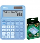 Kalkulator dwuliniowy TOOR 10-pozycyjny niebieski