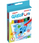 Kredki do szka AMOS Glass Fun 6 kol.