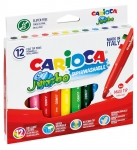 Pisaki grube Carioca Jumbo 12 kol.