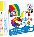 Pisaki MULTICOLOR zmieniajce kolor Fiorello 6 kol. +2