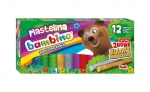 Plastelina BAMBINO 12 kolorw St.Majewski