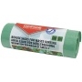 Worki na mieci domowe OFFICE PRODUCTS, do segregacji makulatury, mocne (LDPE), 120l, 10szt., ZIELONE