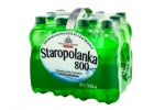 Woda Staropolanka 800 0.5l (12 sztuk) gazowana