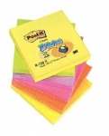 Karteczki samoprzylepne Post-it Z-Notes,6x100 neonowe, 76 x 76 mm