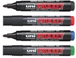 Marker permanentny PM122 Uni, kocwka (o), czerwony