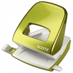 Dziurkacz duy Leitz 5008, metaliczny zielony