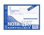 Nota korygujca, orygina + kopia / 108-3E / A5