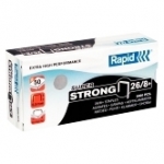 Zszywki Rapid, super strong / model zszywki nr 26/8+, ilo zsz.kartek/wys.zszywki 10-50